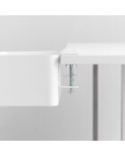 Weißer Tischkorb - 30x18x9,5-11 cm