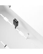 Weißer Tischkorb - 30x18x9,5-11 cm