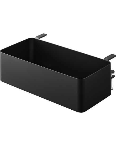 Cestino da tavola nero - 30x18x9,5-11 cm