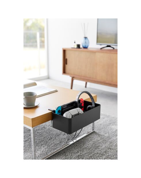 Cestino da tavola nero - 30x18x9,5-11 cm