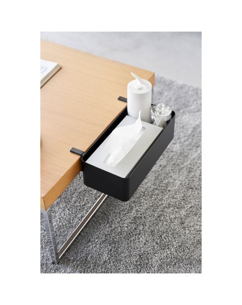 Cestino da tavola nero - 30x18x9,5-11 cm