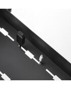 Cestino da tavola nero - 30x18x9,5-11 cm