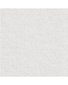 4 Chaises Naya en bouclette blanches - 44x52x79 cm