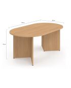 Table basse Gabin bois - 110x60x45 cm