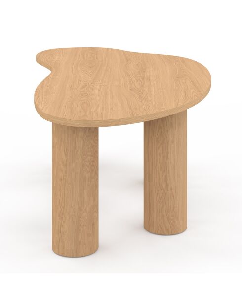 Table basse Naomi organique bois - 100x49x35.5 cm