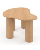 Table basse Naomi organique bois - 100x49x35.5 cm