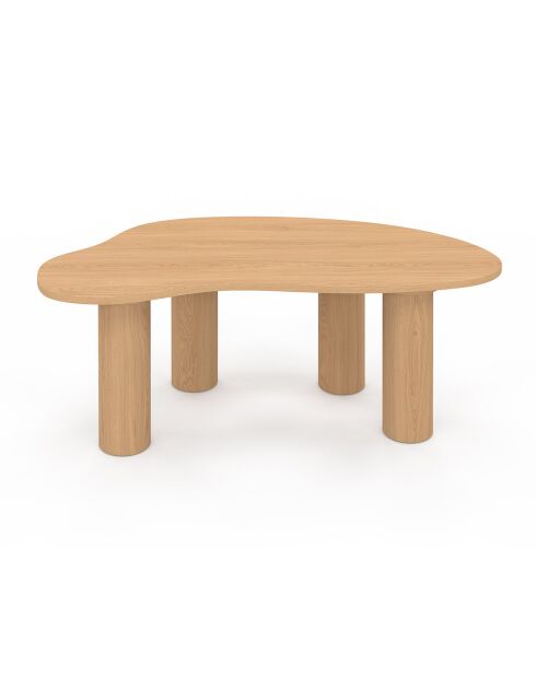 Table basse Naomi organique bois - 100x49x35.5 cm