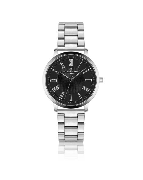 Montre Homme en Acier argentée