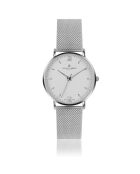 Montre Homme en Acier mesh argentée