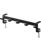 Crochets de table noir - 30.5x7x7-11 cm