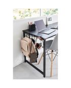 Crochets de table noir - 30.5x7x7-11 cm