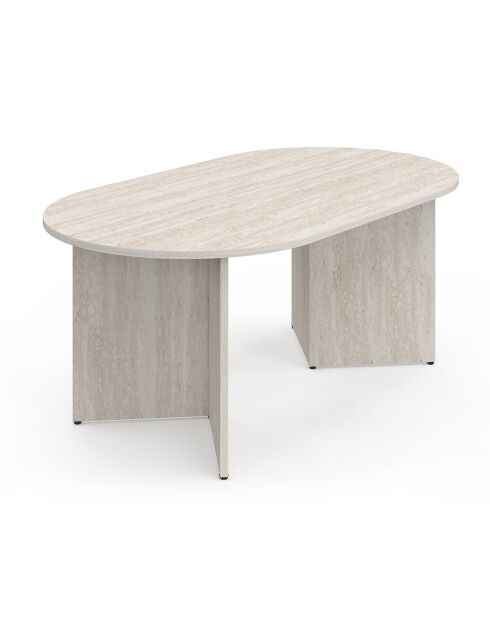 Table basse Gabin travertin - 110x60x45 cm