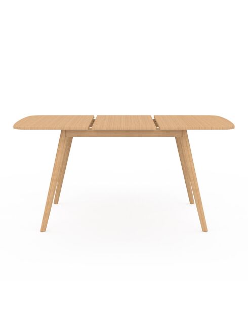 Table à manger extensible Venezia bois - 120/160x80x75 cm