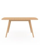 Table à manger extensible Venezia bois - 120/160x80x75 cm