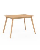 Table à manger extensible Venezia bois - 120/160x80x75 cm