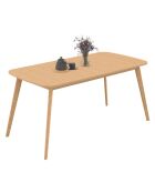 Table à manger extensible Venezia bois  - 160/200x80x75 cm