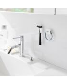 2 Clips multi-usages blancs - 4.5x1.8x4.5 cm