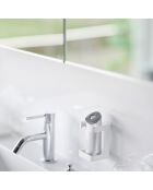 Support pour appareils de soins de la peau blanc - 6x6.5x9 cm