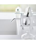 Support pour appareils de soins de la peau blanc - 6x6.5x9 cm