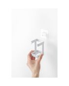 Support pour appareils de soins de la peau blanc - 6x6.5x9 cm