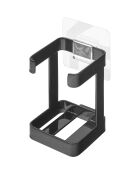 Support pour appareils de soins de la peau noir - 6x6.5x9 cm