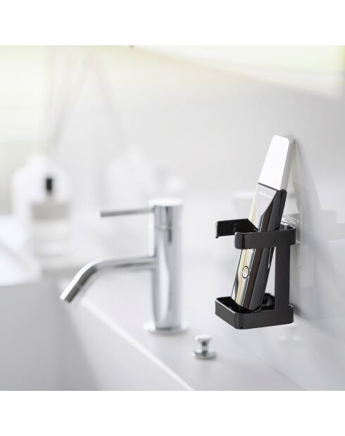 Support pour appareils de soins de la peau noir - 6x6.5x9 cm