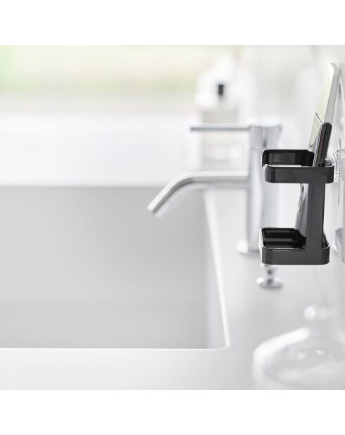 Support pour appareils de soins de la peau noir - 6x6.5x9 cm