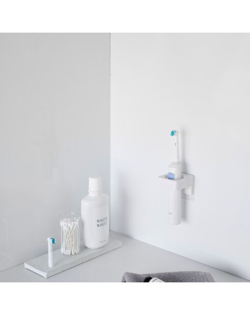 Support multi usage blanc - 5.4x6.2x4.5 cm