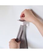 Support multi usage blanc - 5.4x6.2x4.5 cm