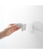 Support multi usage blanc - 5.4x6.2x4.5 cm