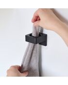 Support multi usage noir - 5.4x6.2x4.5 cm