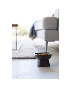 Ciotola in ceramica per alimenti per animali nera - 11x11x8 cm