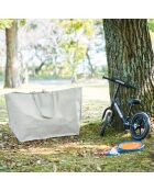 Sac fourre-tout gris - 66x26x52 cm