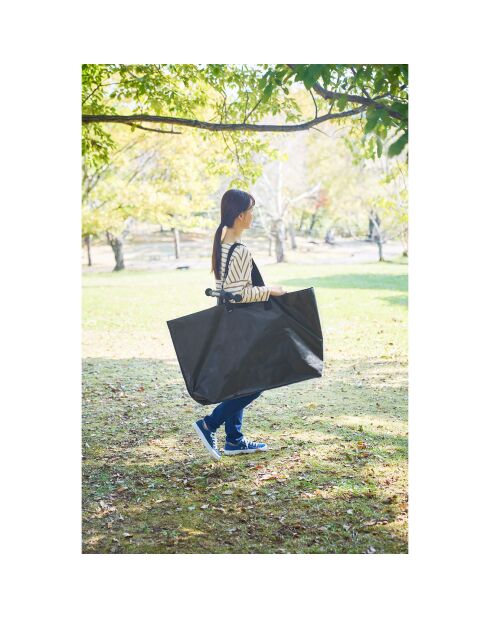 Zwarte draagtas - 66x26x52 cm