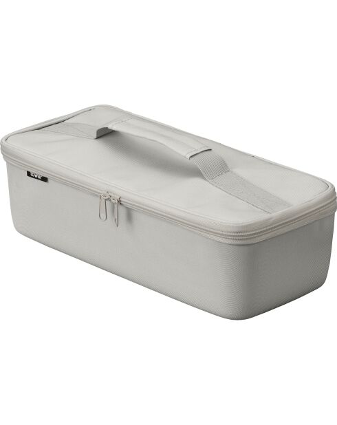 Sac à outils avec séparateur gris - 36x16x11 cm