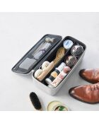 Borsa porta attrezzi con divisorio grigio - 36x16x11 cm