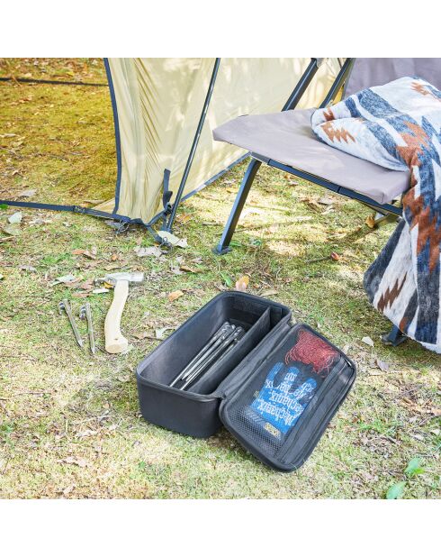 Sac à outils avec séparateur noir - 36x16x11 cm