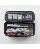 Sac à outils avec séparateur noir - 36x16x11 cm