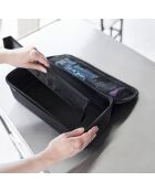 Sac à outils avec séparateur noir - 36x16x11 cm