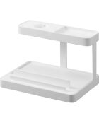 Soporte de carga para teléfonos y dispositivos blanco - 16x11,6x10 cm