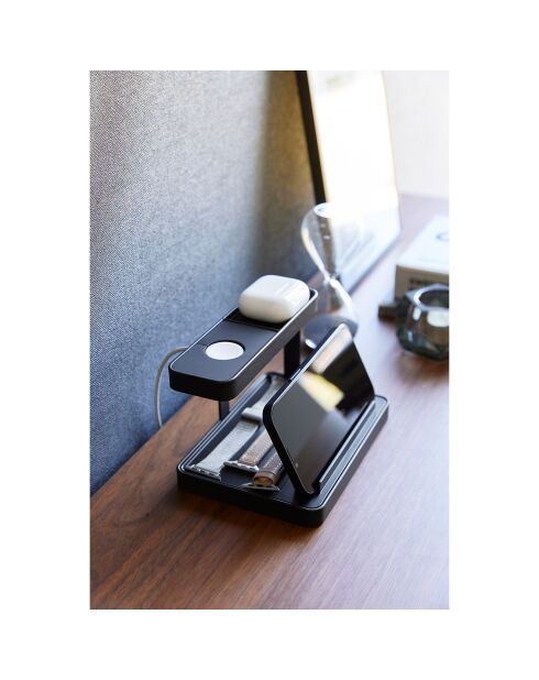 Support de recharge pour téléphone & Appareils noir - 16x11.6x10 cm