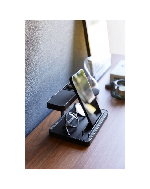 Support de recharge pour téléphone & Appareils noir - 16x11.6x10 cm