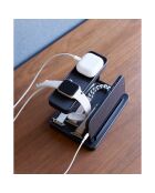 Support de recharge pour téléphone & Appareils noir - 16x11.6x10 cm