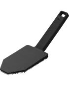 Siliconen magnetische spons met zwart handvat - 6x19,5x6,5 cm