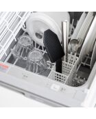 Siliconen magnetische spons met zwart handvat - 6x19,5x6,5 cm