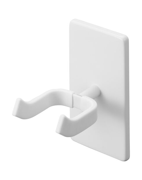 Support mural pour guitare blanc - 8x11.5x14 cm