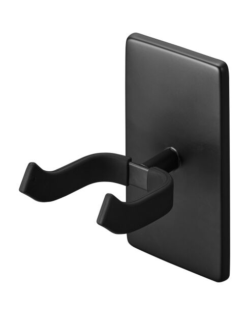 Support mural pour guitare noir - 8x11.5x14 cm