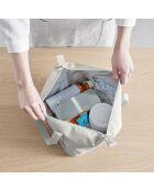 Sac isotherme pour pique-nique gris - 51x25x18 cm