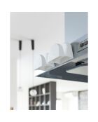 2 Maniques magnétiques en silicone blanches - 9.2x7x7.2 cm