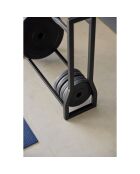 Support pour haltères noir - 52x17x54.3 cm